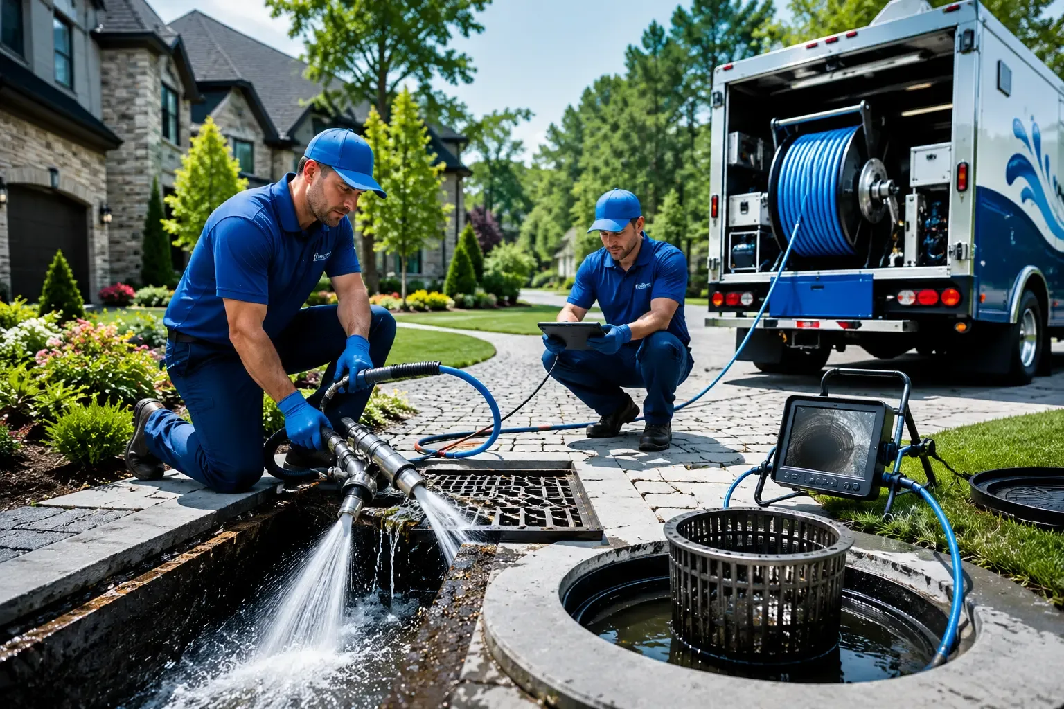 Local outdoor drain cleaning professionals in West Portsmouth, OH